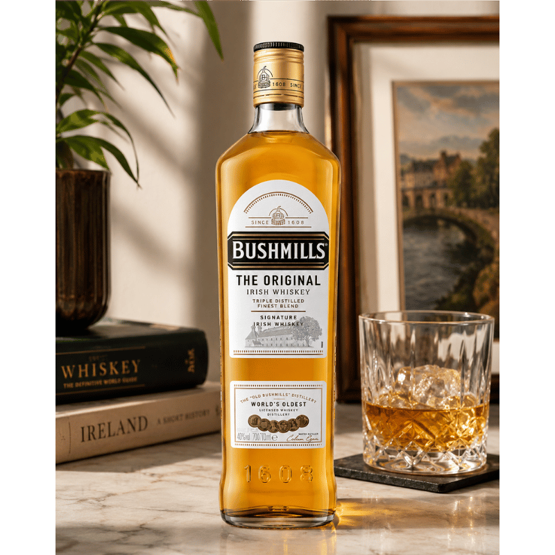 Bushmills The Original Irish Whiskey 700ml | Triple Distilled Irish Whiskey