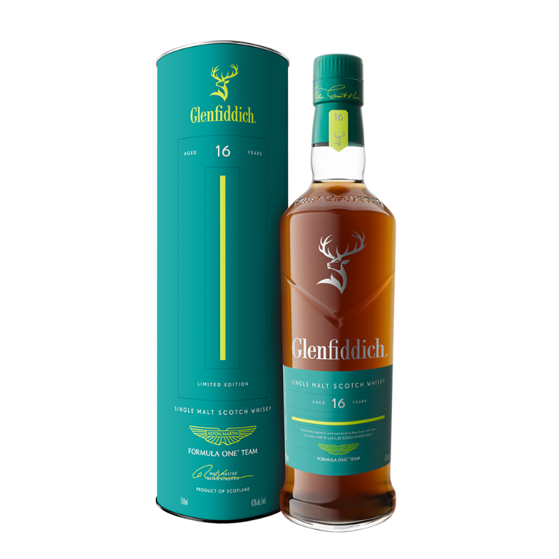 Glenfiddich 16 Year Old Distillery Edition x Aston Martin Limited Edition Single Malt Scotch Whisky | 700 ml