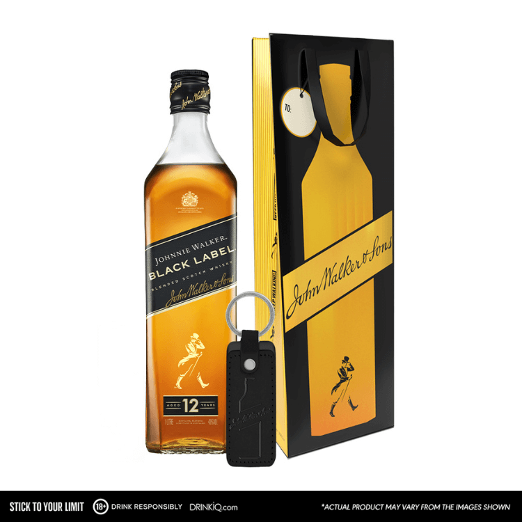Johnnie Walker Black Label with gift bag