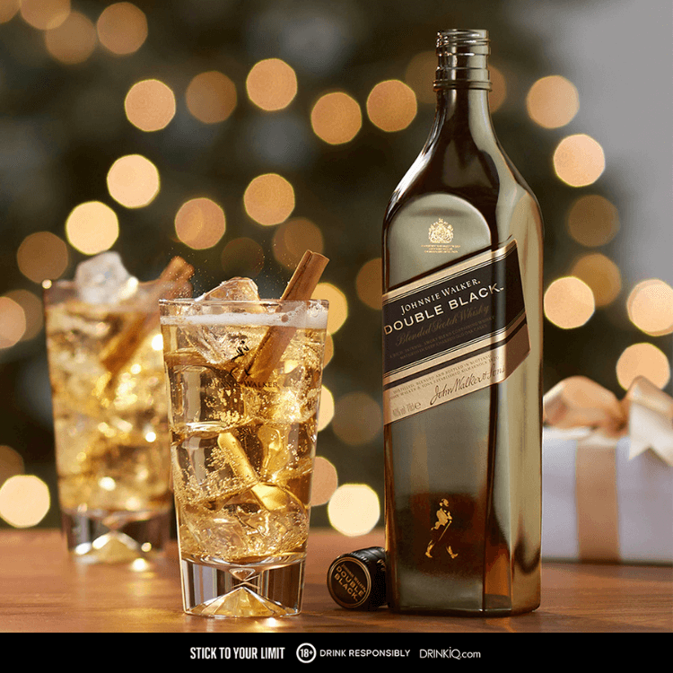 Johnnie Walker Double Black Festive VAP
