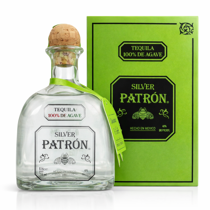Patron Silver Tequila - 100% Blue Weber Agave | 750ml