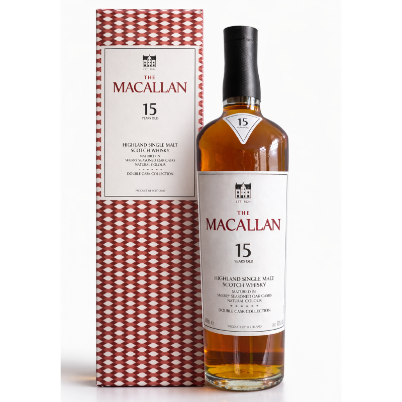 The Macallan 15 Year Old Double Cask Highland Single Malt Scotch Whisk