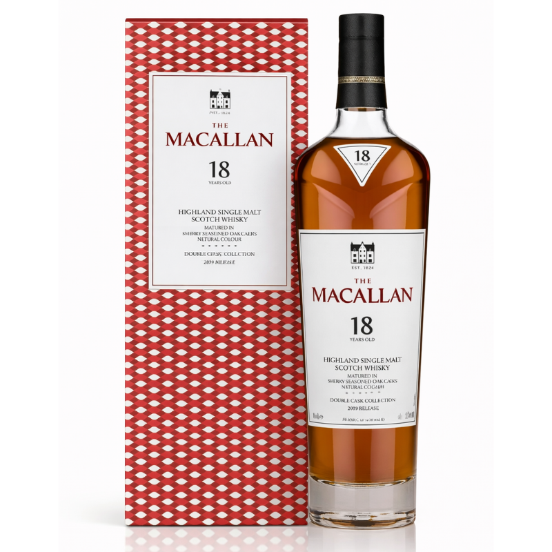 The Macallan 18 Years Old Double Cask Highland Single Malt Scotch Whisky | 700ml
