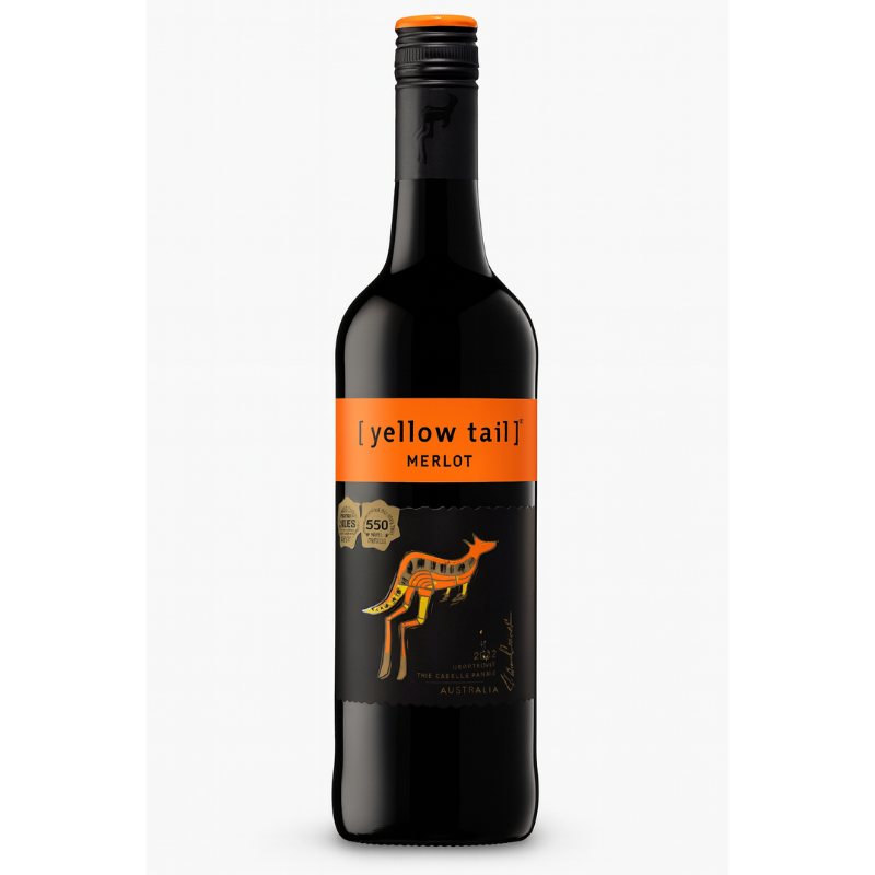 Yellow Tail Merlot 750ml bottle