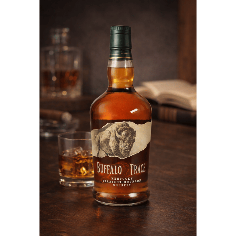 Buffalo Trace Kentucky Straight Bourbon lifestyle bar scene