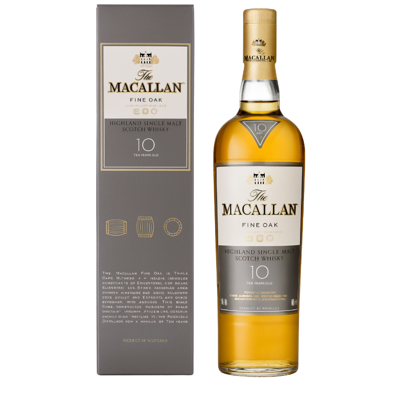 The Macallan Fine Oak 10 Year Old – Highland Single Malt Scotch Whisky