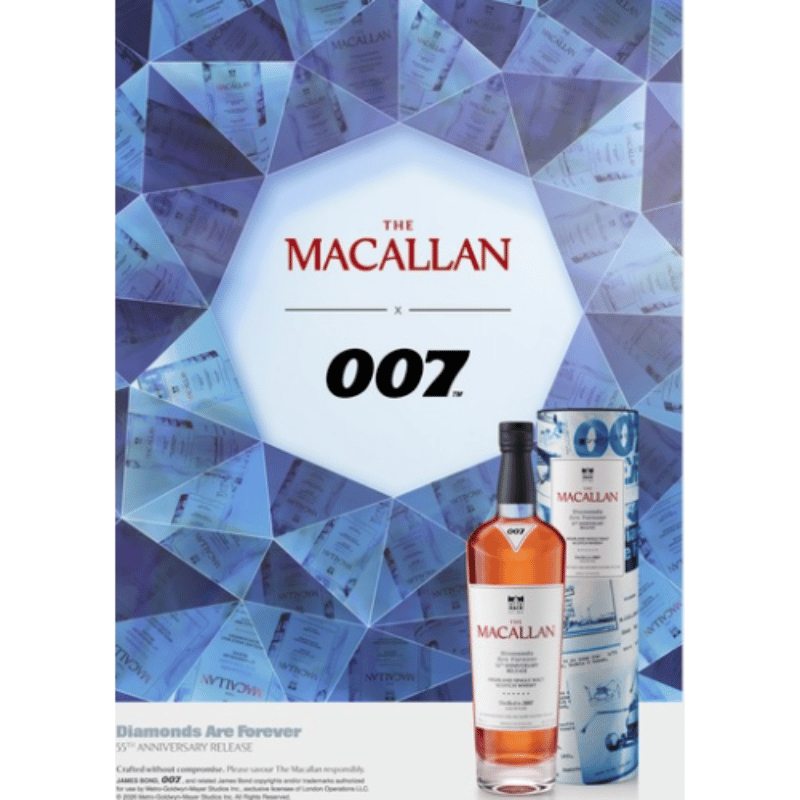 The Macallan Diamonds Are Forever 55th Anniversary Release Single Malt Scotch Whisky | 700ml