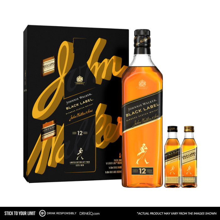 Johnnie Walker Black Label with minis