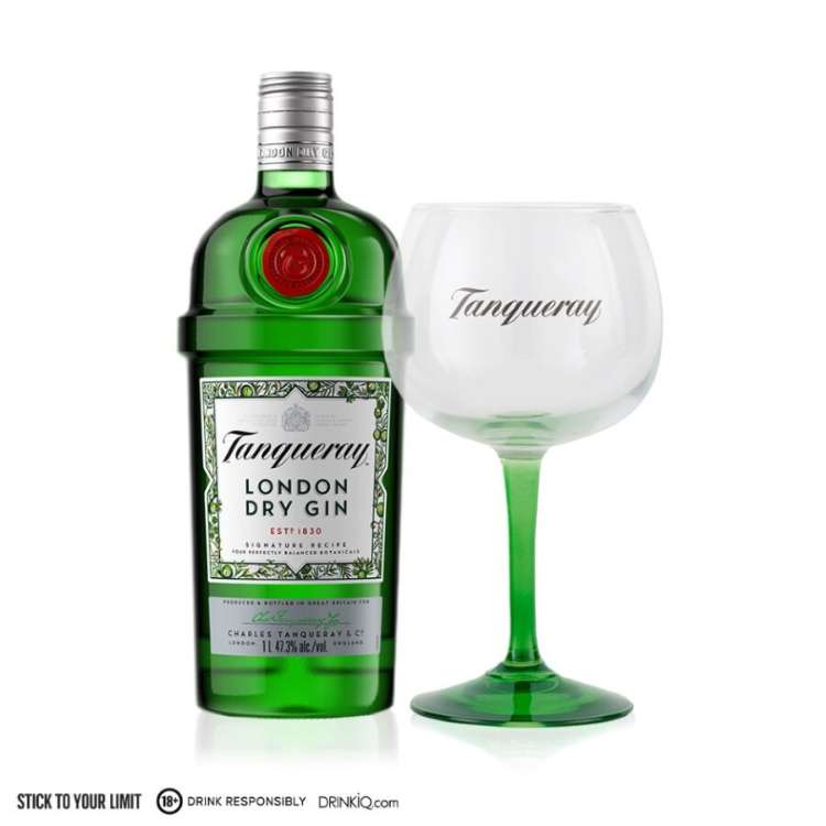 Tanqueray with Coppa Glass