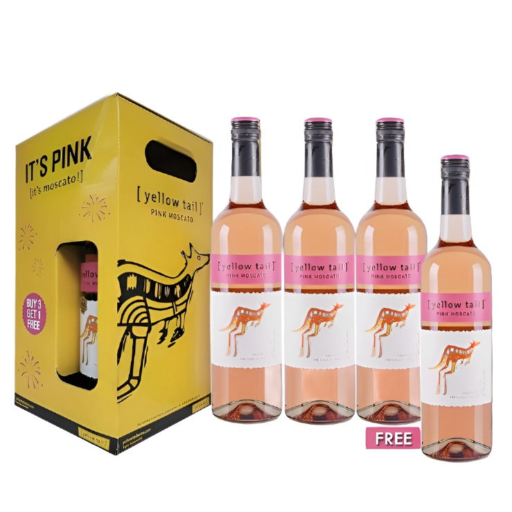 Yellow Tail Pink Moscato Pack