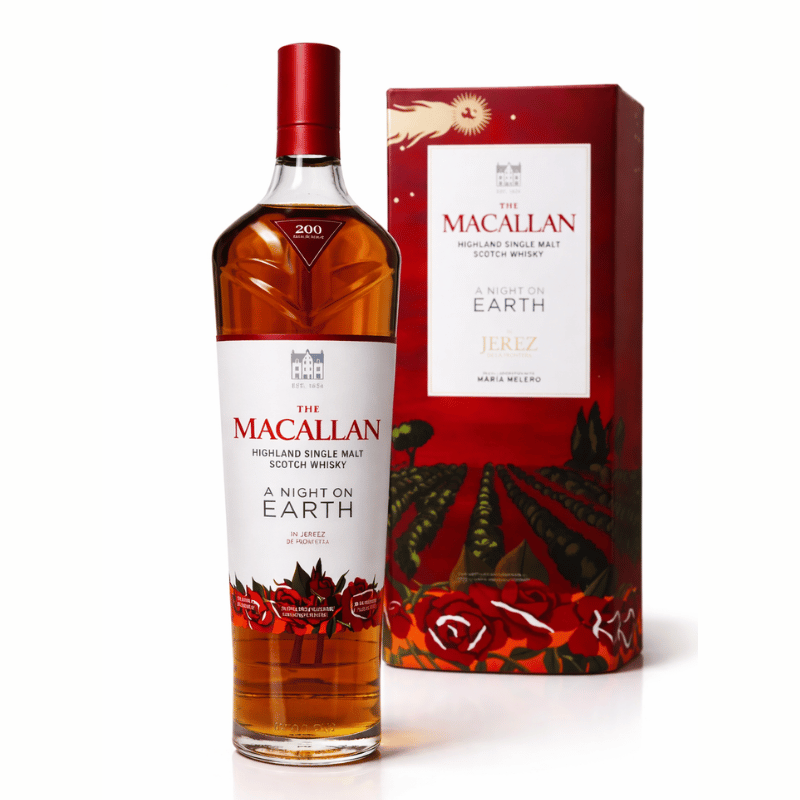 The Macallan A Night on Earth in Jerez Highland Single Malt Scotch Whisky with gift box